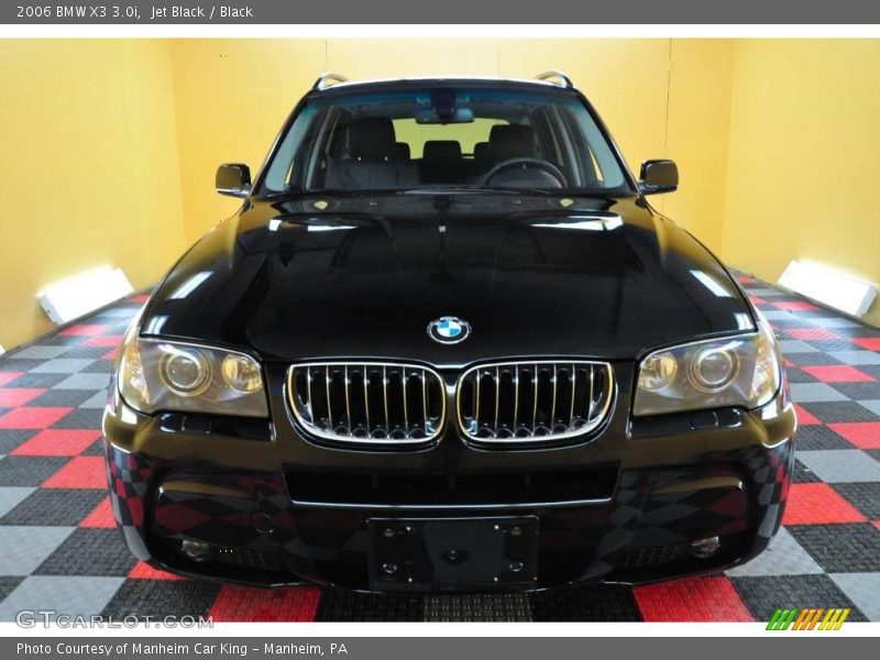 Jet Black / Black 2006 BMW X3 3.0i
