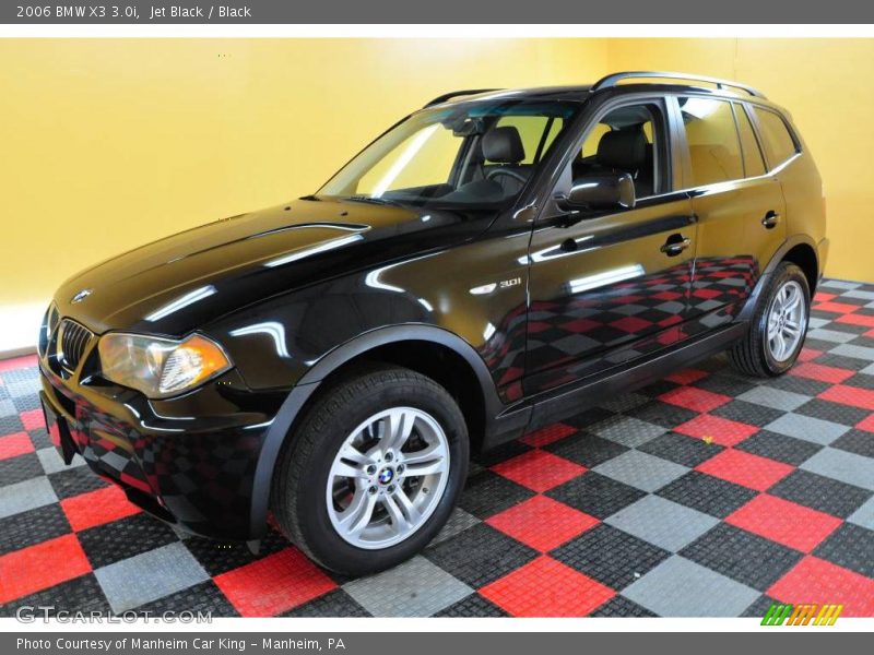 Jet Black / Black 2006 BMW X3 3.0i