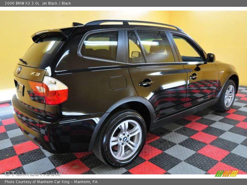 Jet Black / Black 2006 BMW X3 3.0i
