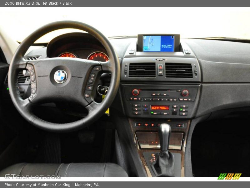 Jet Black / Black 2006 BMW X3 3.0i