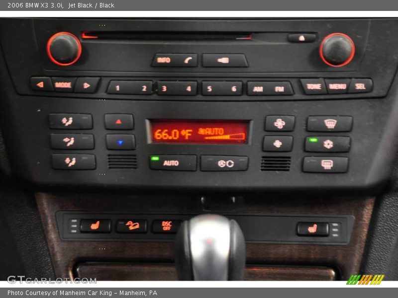 Jet Black / Black 2006 BMW X3 3.0i