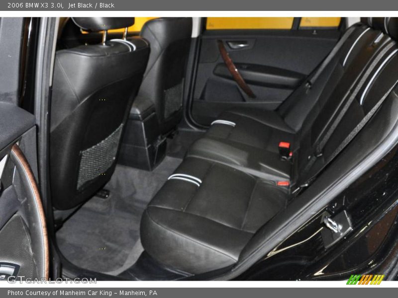 Jet Black / Black 2006 BMW X3 3.0i