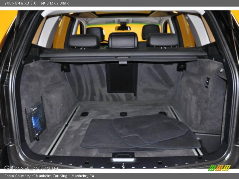 Jet Black / Black 2006 BMW X3 3.0i