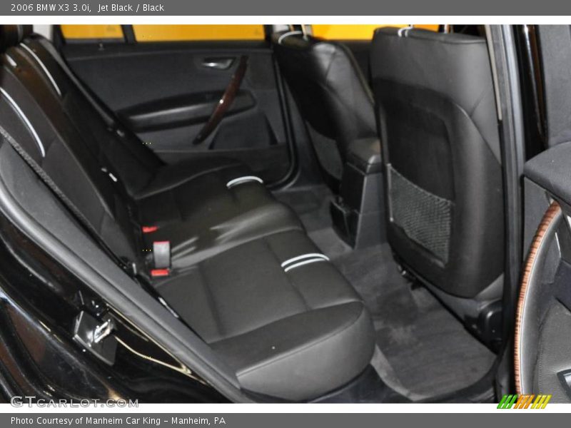 Jet Black / Black 2006 BMW X3 3.0i
