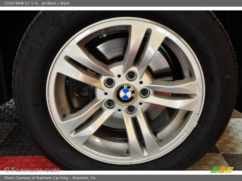 Jet Black / Black 2006 BMW X3 3.0i