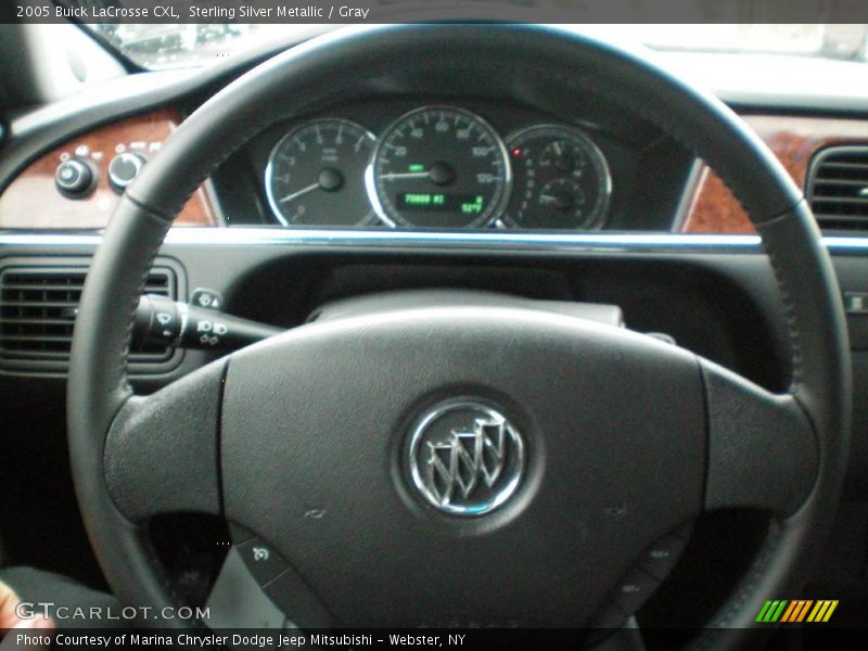Sterling Silver Metallic / Gray 2005 Buick LaCrosse CXL