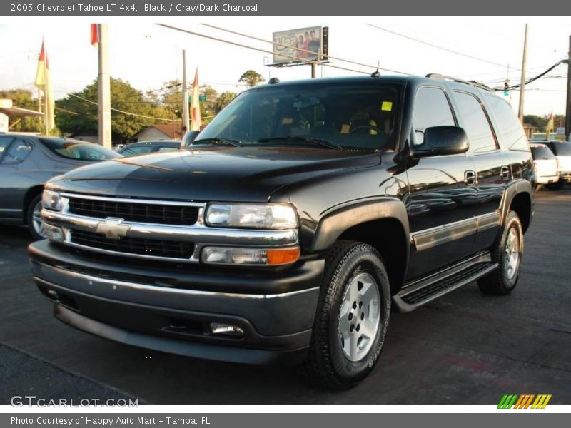 Black / Gray/Dark Charcoal 2005 Chevrolet Tahoe LT 4x4