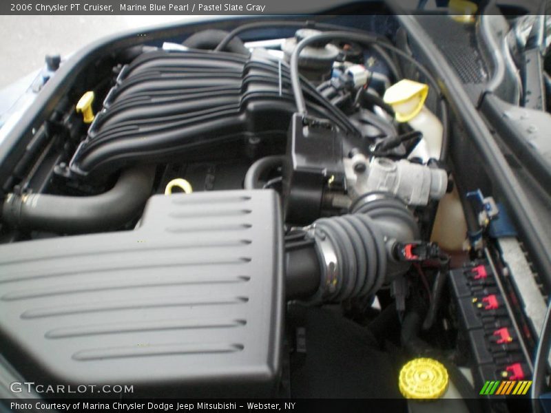 Marine Blue Pearl / Pastel Slate Gray 2006 Chrysler PT Cruiser