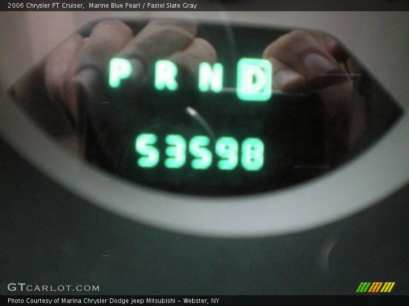 Marine Blue Pearl / Pastel Slate Gray 2006 Chrysler PT Cruiser