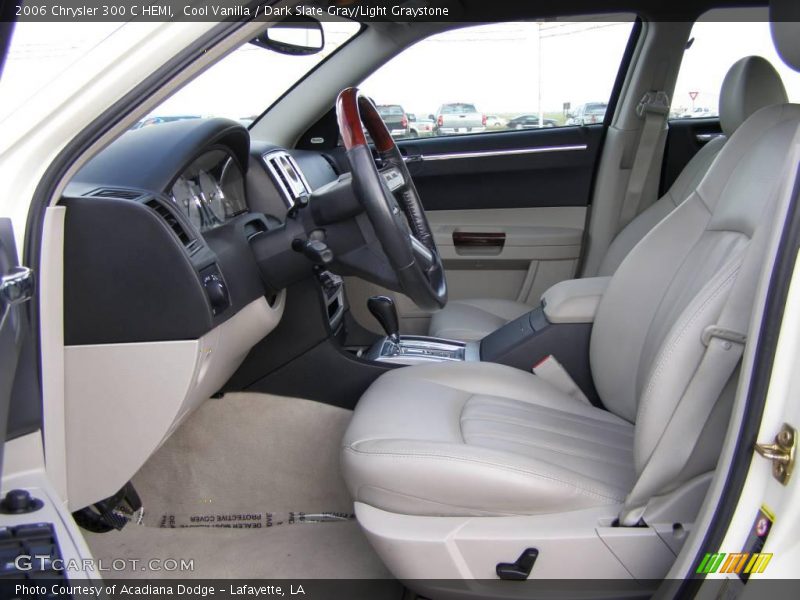 Cool Vanilla / Dark Slate Gray/Light Graystone 2006 Chrysler 300 C HEMI