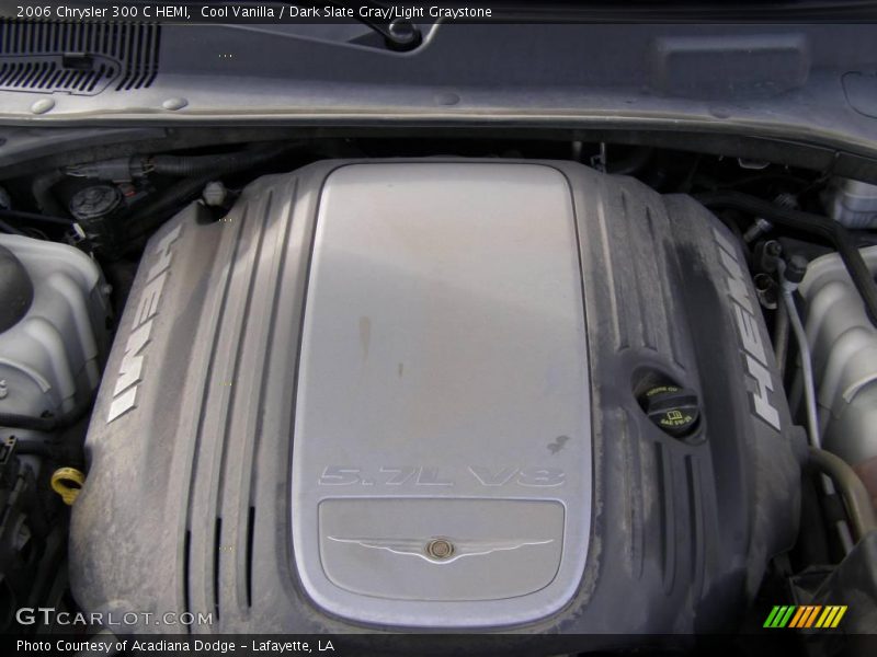 Cool Vanilla / Dark Slate Gray/Light Graystone 2006 Chrysler 300 C HEMI