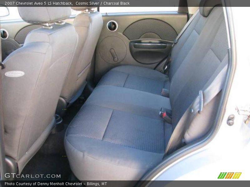 Cosmic Silver / Charcoal Black 2007 Chevrolet Aveo 5 LS Hatchback
