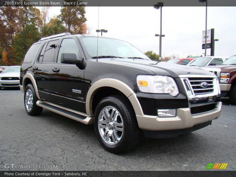 Black / Camel 2007 Ford Explorer Eddie Bauer