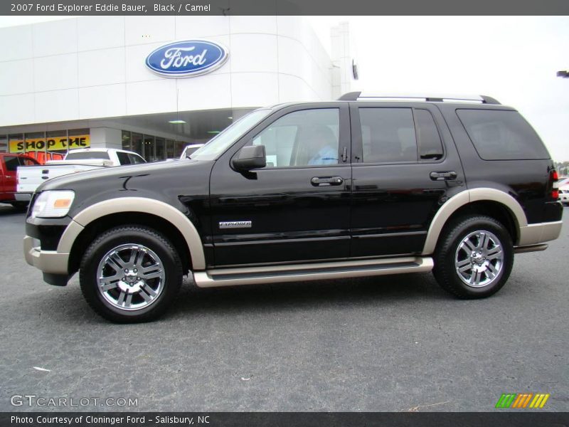 Black / Camel 2007 Ford Explorer Eddie Bauer