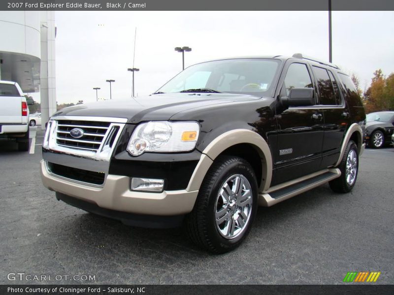 Black / Camel 2007 Ford Explorer Eddie Bauer