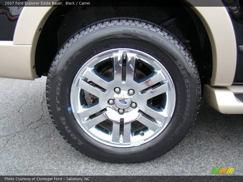 Black / Camel 2007 Ford Explorer Eddie Bauer
