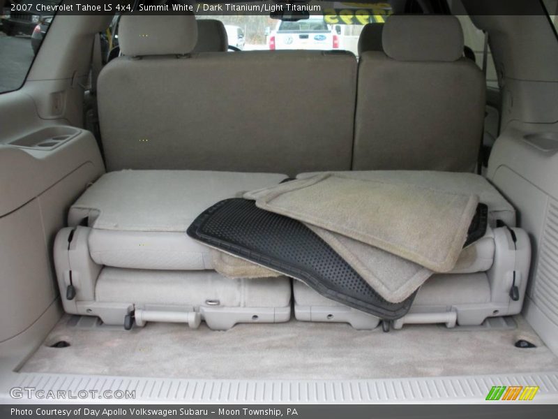 Summit White / Dark Titanium/Light Titanium 2007 Chevrolet Tahoe LS 4x4