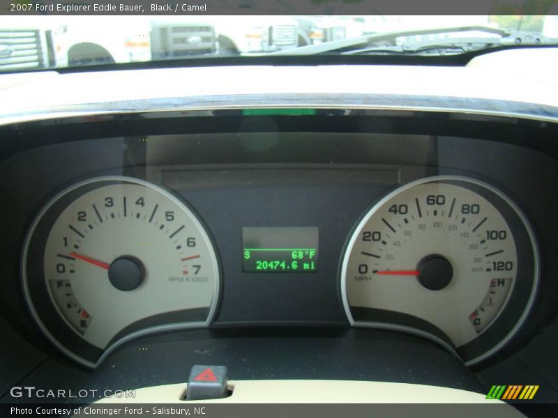 Black / Camel 2007 Ford Explorer Eddie Bauer