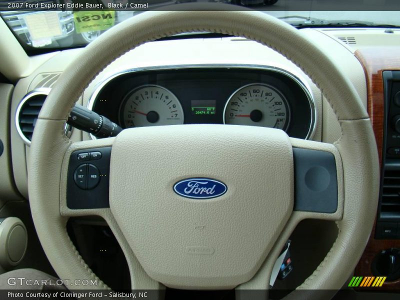 Black / Camel 2007 Ford Explorer Eddie Bauer