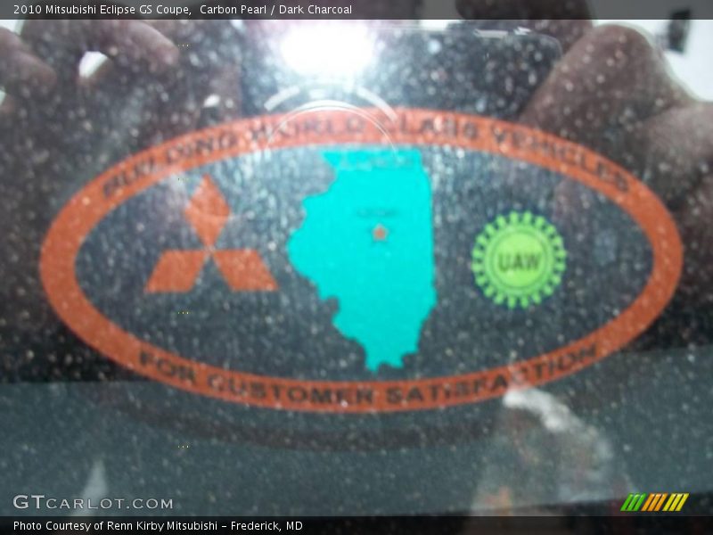 Carbon Pearl / Dark Charcoal 2010 Mitsubishi Eclipse GS Coupe