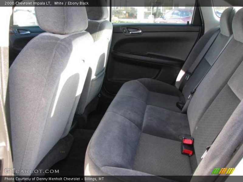 White / Ebony Black 2008 Chevrolet Impala LT