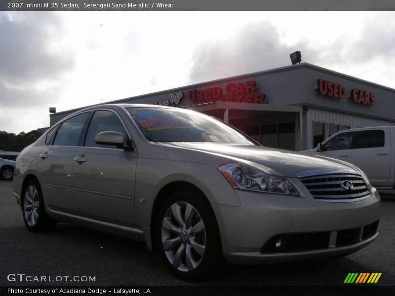 Serengeti Sand Metallic / Wheat 2007 Infiniti M 35 Sedan