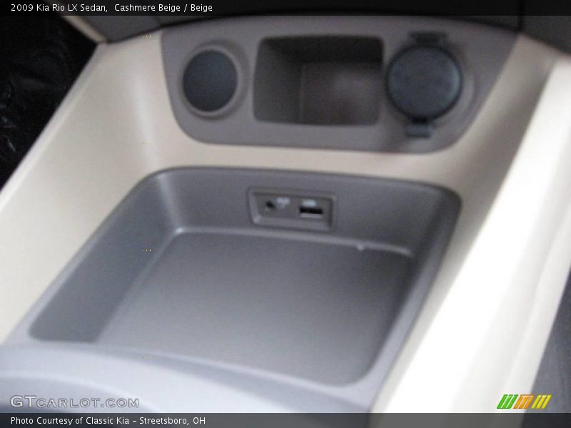 Cashmere Beige / Beige 2009 Kia Rio LX Sedan