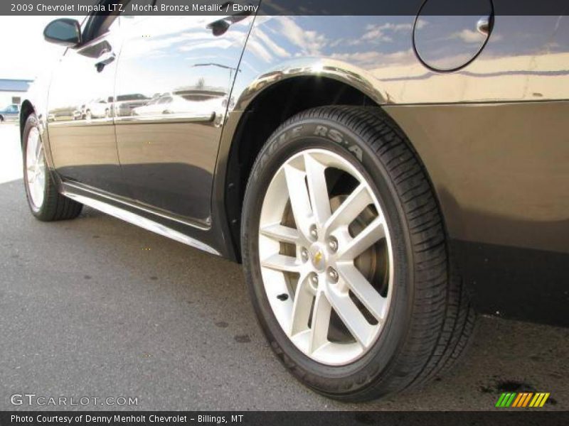 Mocha Bronze Metallic / Ebony 2009 Chevrolet Impala LTZ