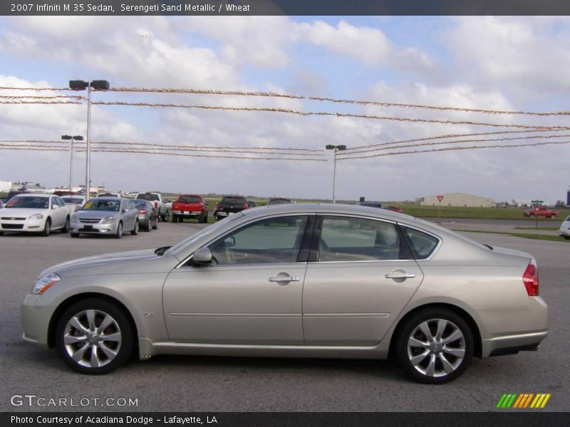 Serengeti Sand Metallic / Wheat 2007 Infiniti M 35 Sedan