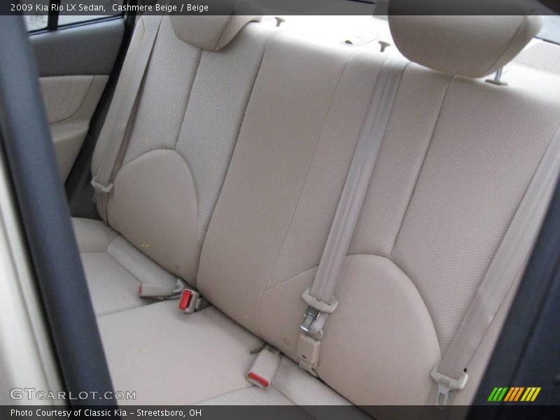 Cashmere Beige / Beige 2009 Kia Rio LX Sedan