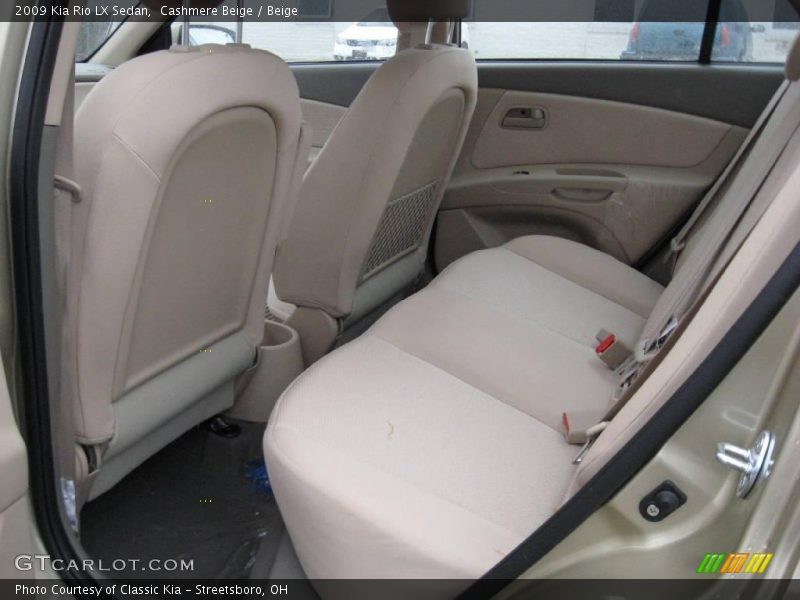 Cashmere Beige / Beige 2009 Kia Rio LX Sedan
