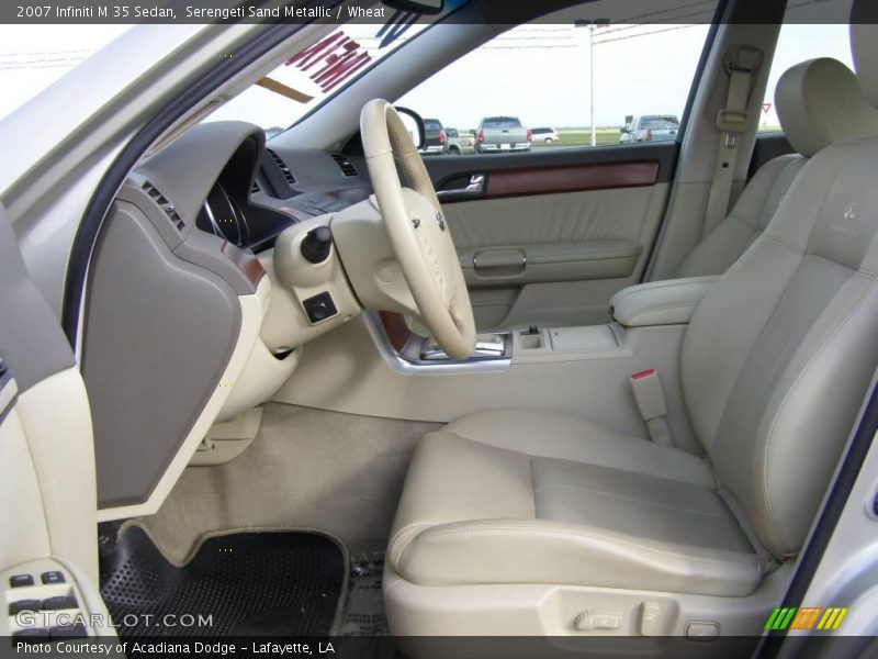 Serengeti Sand Metallic / Wheat 2007 Infiniti M 35 Sedan