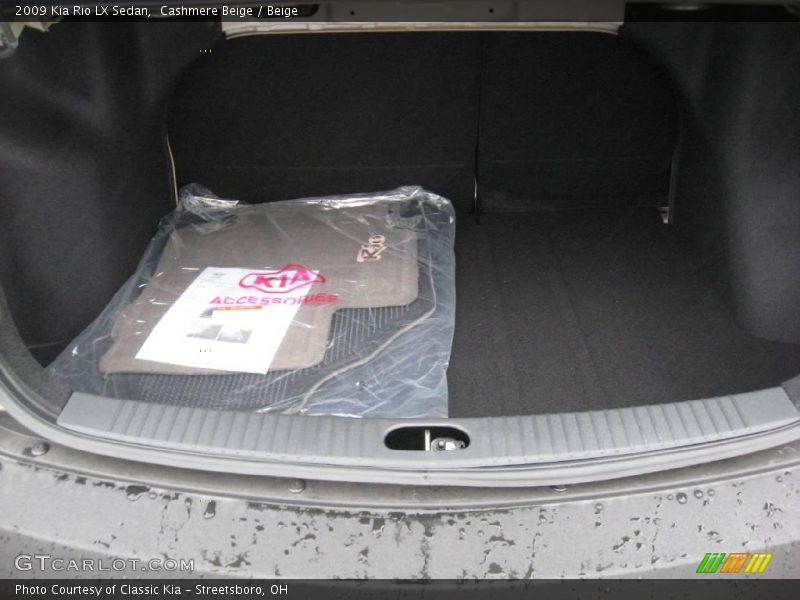 Cashmere Beige / Beige 2009 Kia Rio LX Sedan