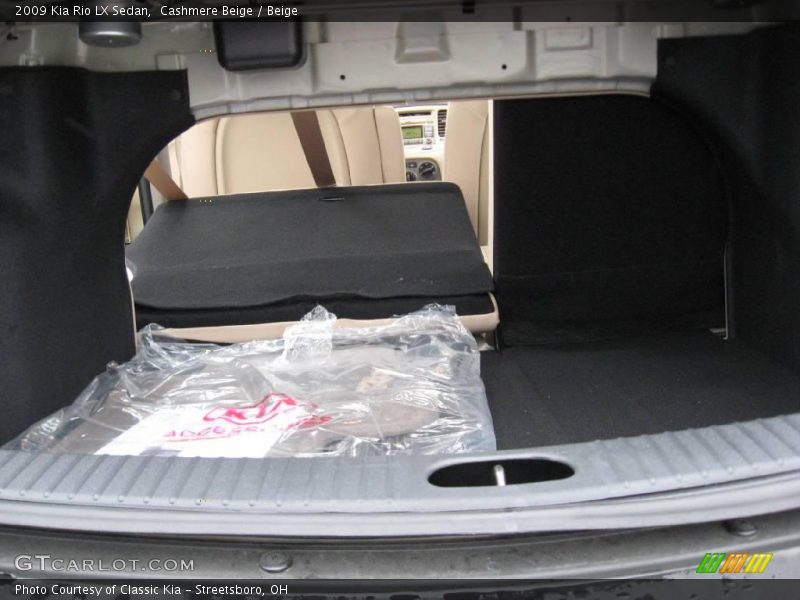 Cashmere Beige / Beige 2009 Kia Rio LX Sedan