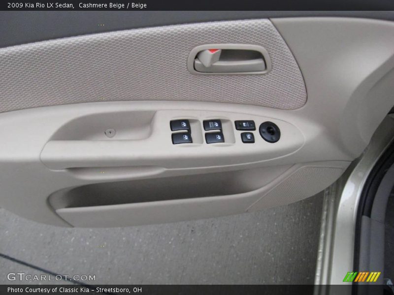 Cashmere Beige / Beige 2009 Kia Rio LX Sedan