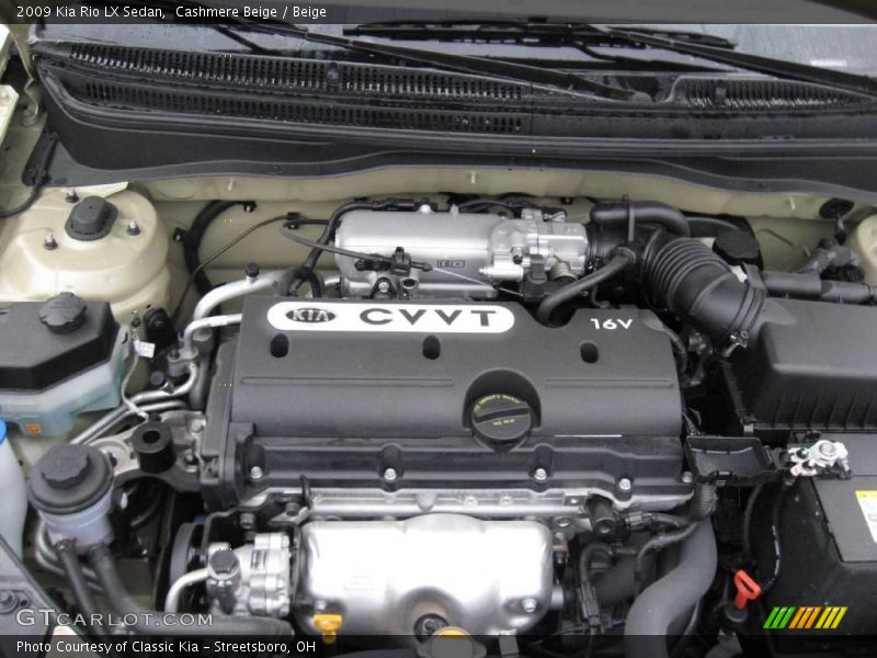 Cashmere Beige / Beige 2009 Kia Rio LX Sedan