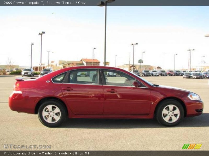 Red Jewel Tintcoat / Gray 2009 Chevrolet Impala LT