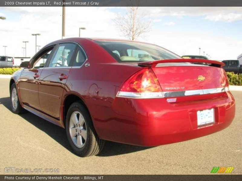 Red Jewel Tintcoat / Gray 2009 Chevrolet Impala LT