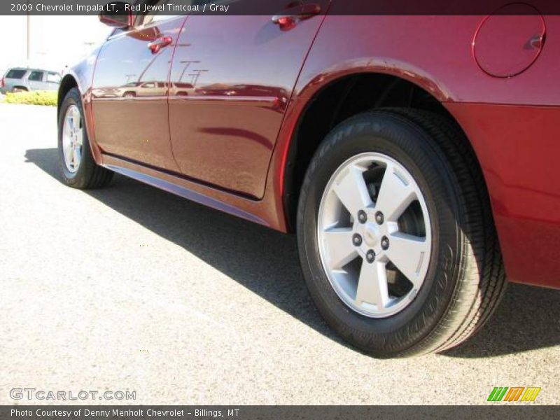 Red Jewel Tintcoat / Gray 2009 Chevrolet Impala LT