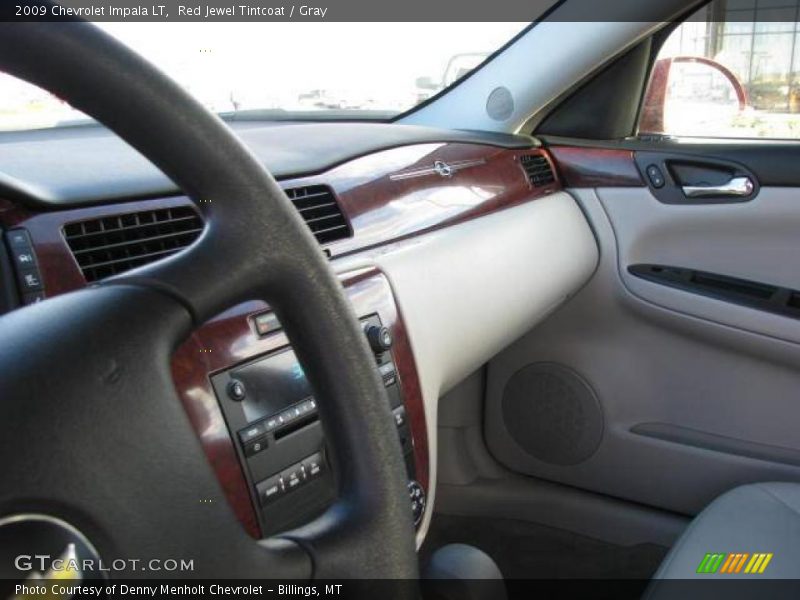 Red Jewel Tintcoat / Gray 2009 Chevrolet Impala LT