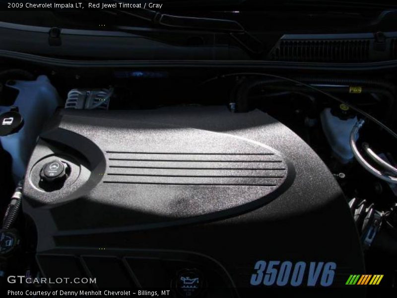 Red Jewel Tintcoat / Gray 2009 Chevrolet Impala LT