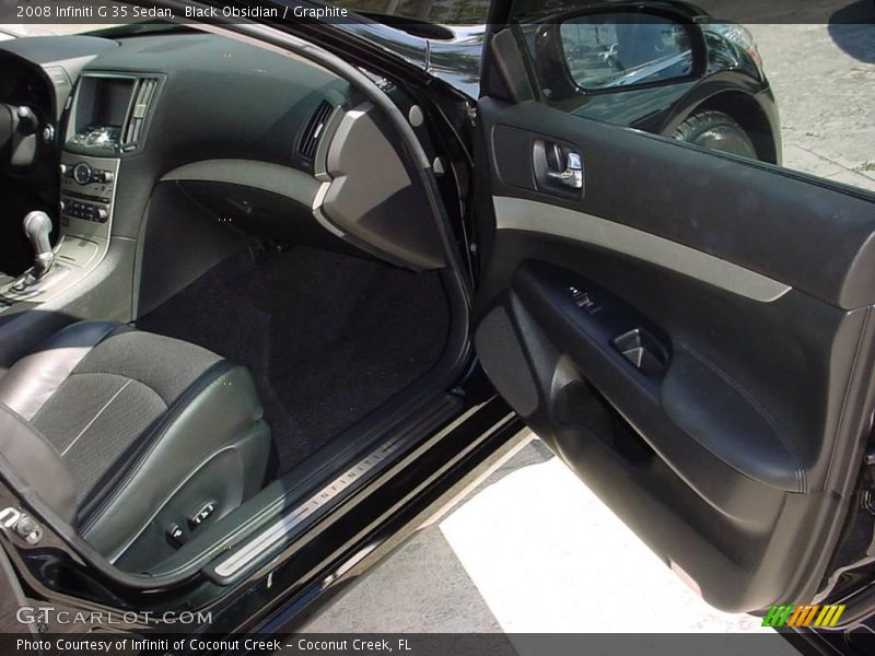 Black Obsidian / Graphite 2008 Infiniti G 35 Sedan
