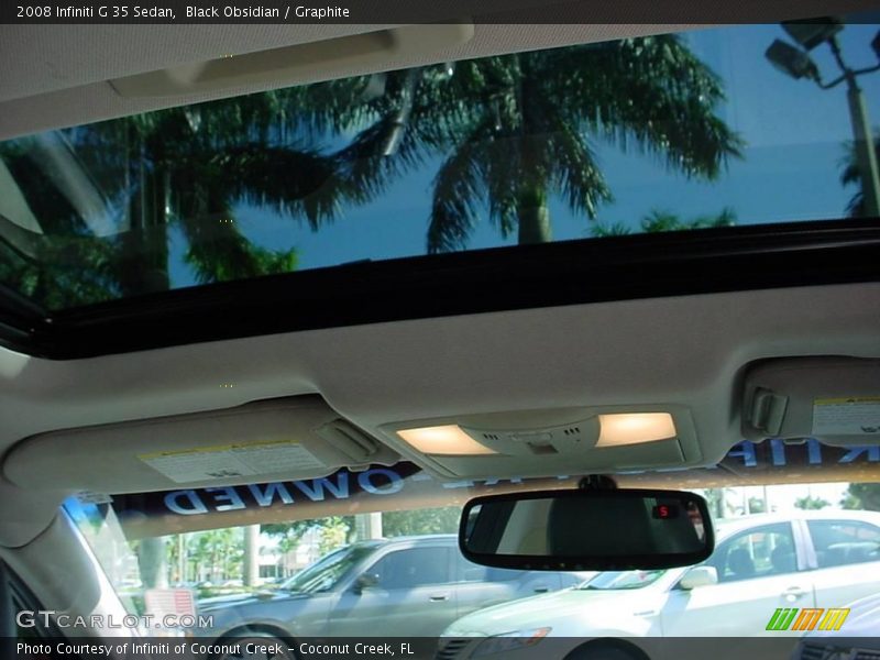 Black Obsidian / Graphite 2008 Infiniti G 35 Sedan