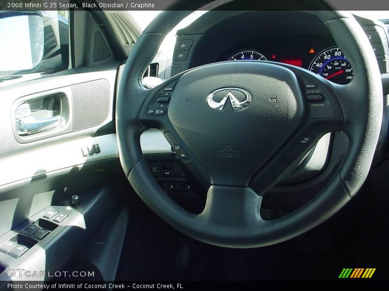 Black Obsidian / Graphite 2008 Infiniti G 35 Sedan