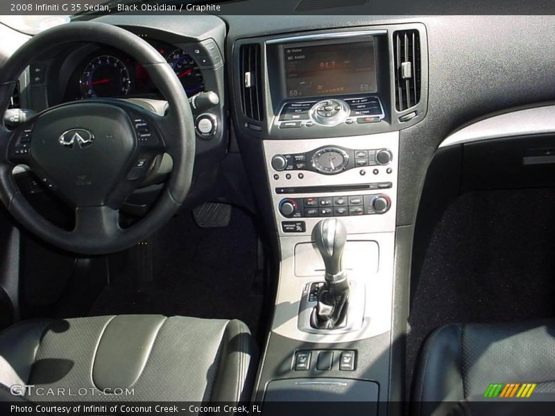 Black Obsidian / Graphite 2008 Infiniti G 35 Sedan