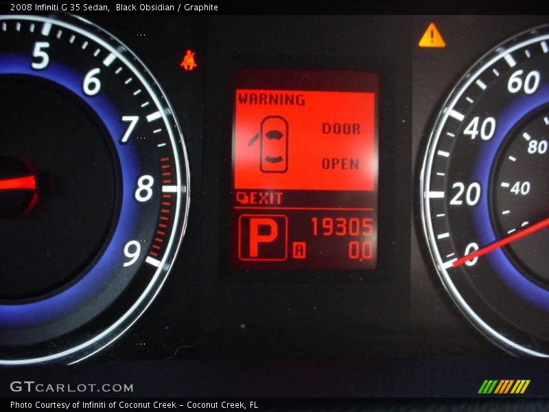 Black Obsidian / Graphite 2008 Infiniti G 35 Sedan