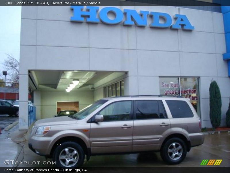 Desert Rock Metallic / Saddle 2006 Honda Pilot EX 4WD