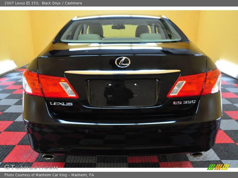 Black Onyx / Cashmere 2007 Lexus ES 350