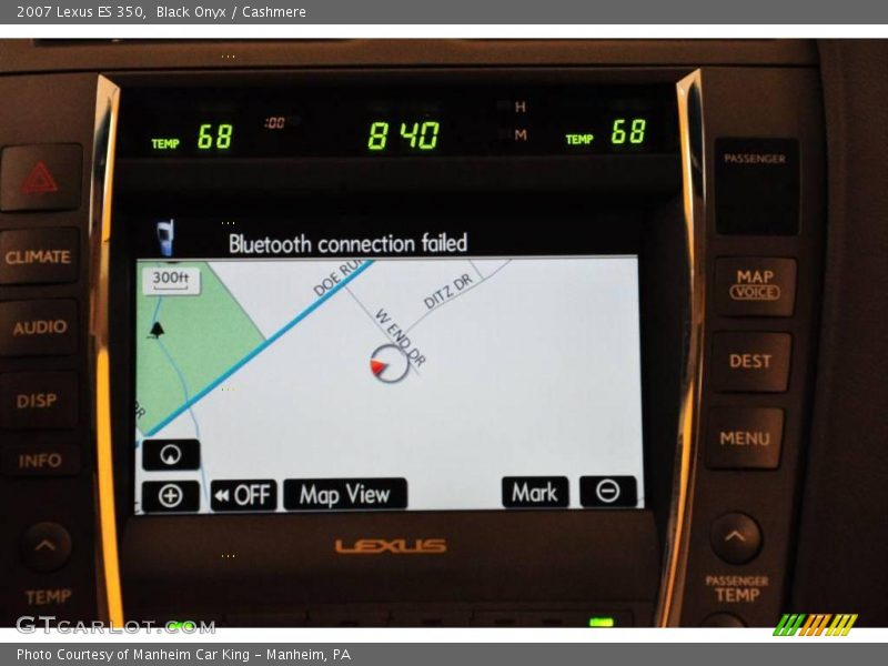 Black Onyx / Cashmere 2007 Lexus ES 350