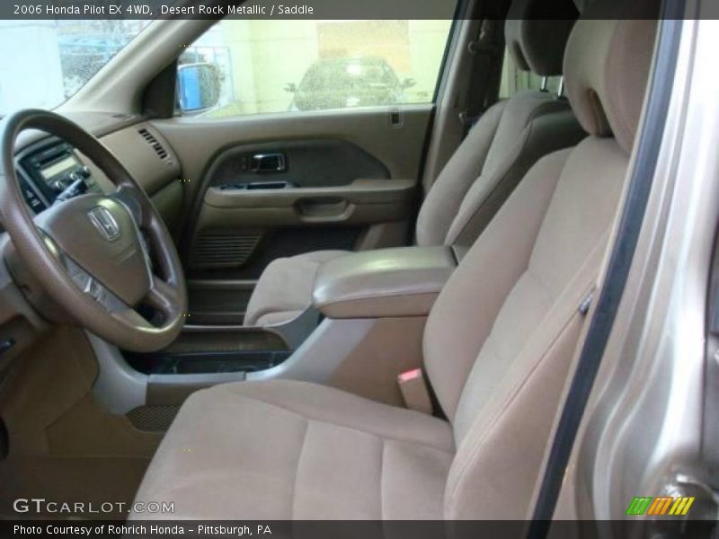 Desert Rock Metallic / Saddle 2006 Honda Pilot EX 4WD